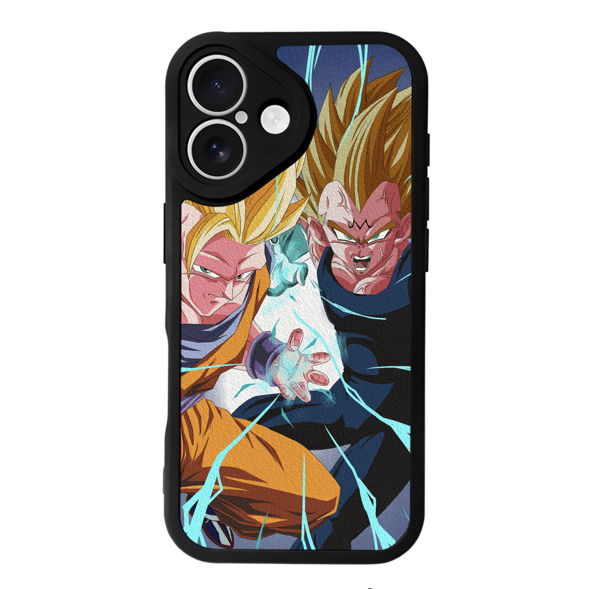 （画像用） ドラゴンボール DRAGON BALL 【iPhone 16シリーズ対応】シリコンスマホケース（レザー調） 材質：シリコン